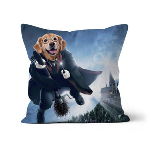 The Wizard (Harry Potter Inspired): Custom Pet Pillow - Paw & Glory - Dog Portraits - Pet Portraits