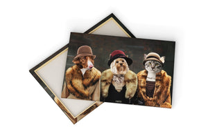 The Women (Peaky Blinders Inspired) 3 Pet: Custom Pet Canvas - Paw & Glory - Dog Portraits - Pet Portraits