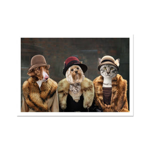 The Women (Peaky Blinders Inspired) 3 Pet: Custom Pet Poster - Paw & Glory - Dog Portraits - Pet Portraits