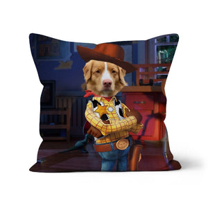 The Woody (Toy Story Inspired): Custom Pet Pillow - Paw & Glory - Dog Portraits - Pet Portraits