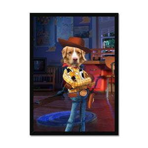 The Woody (Toy Story Inspired): Custom Pet Portrait - Paw & Glory - Dog Portraits - Pet Portraits