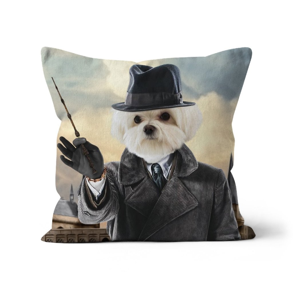 The Young Dumbledore (Harry Potter Inspired): Custom Pet Pillow - Paw & Glory - Dog Portraits - Pet Portraits