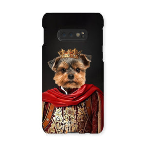 The Young King: Custom Pet Phone Case - Paw & Glory - Dog Portraits - Pet Portraits