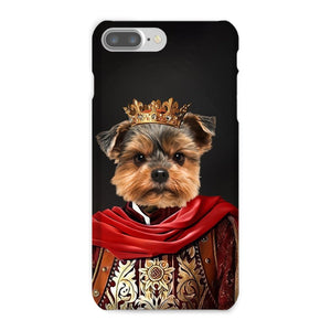 The Young King: Custom Pet Phone Case - Paw & Glory - Dog Portraits - Pet Portraits