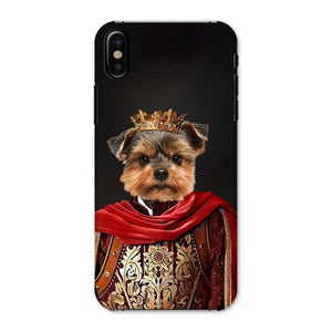 The Young King: Custom Pet Phone Case - Paw & Glory - Dog Portraits - Pet Portraits