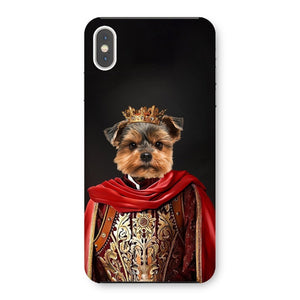 The Young King: Custom Pet Phone Case - Paw & Glory - Dog Portraits - Pet Portraits