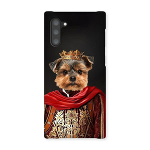 The Young King: Custom Pet Phone Case - Paw & Glory - Dog Portraits - Pet Portraits