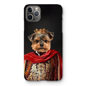 The Young King: Custom Pet Phone Case - Paw & Glory - Dog Portraits - Pet Portraits