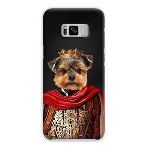 The Young King: Custom Pet Phone Case - Paw & Glory - Dog Portraits - Pet Portraits