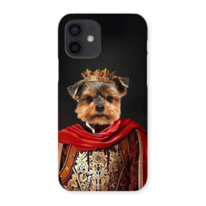 The Young King: Custom Pet Phone Case - Paw & Glory - Dog Portraits - Pet Portraits