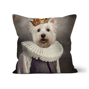 The Young Prince: Custom Pet Pillow - Paw & Glory - Dog Portraits - Pet Portraits