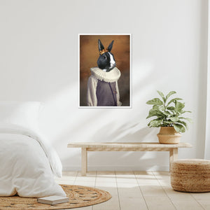 The Young Prince: Custom Pet Portrait - Paw & Glory - Dog Portraits - Pet Portraits