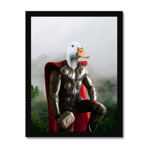 Thor: Animal Art Framed Portrait - Paw & Glory - Dog Portraits - Pet Portraits