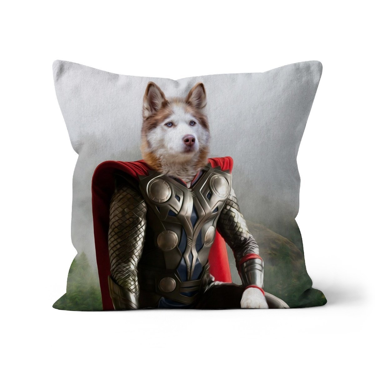 Thor: Custom Pet Pillow - Paw & Glory - Dog Portraits - Pet Portraits