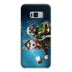 Thor & Loki: Custom Pet Phone Case - Paw & Glory - Dog Portraits - Pet Portraits