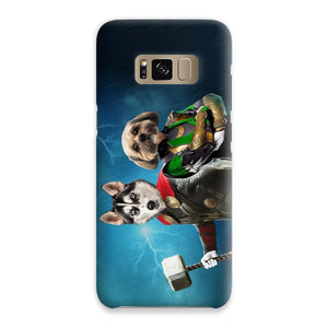 Thor & Loki: Custom Pet Phone Case - Paw & Glory - Dog Portraits - Pet Portraits