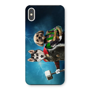 Thor & Loki: Custom Pet Phone Case - Paw & Glory - Dog Portraits - Pet Portraits