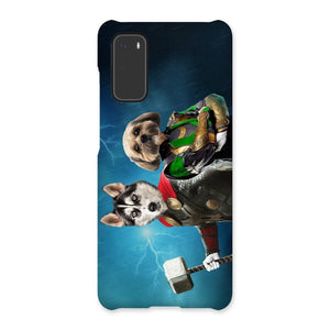 Thor & Loki: Custom Pet Phone Case - Paw & Glory - Dog Portraits - Pet Portraits