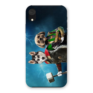 Thor & Loki: Custom Pet Phone Case - Paw & Glory - Dog Portraits - Pet Portraits