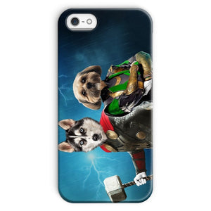 Thor & Loki: Custom Pet Phone Case - Paw & Glory - Dog Portraits - Pet Portraits