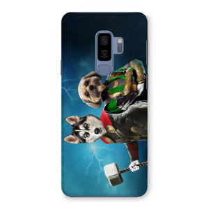 Thor & Loki: Custom Pet Phone Case - Paw & Glory - Dog Portraits - Pet Portraits