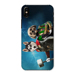 Thor & Loki: Custom Pet Phone Case - Paw & Glory - Dog Portraits - Pet Portraits