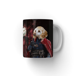 Thor & Wanda: Custom Pet Coffee Mug - Paw & Glory - Dog Portraits - Pet Portraits