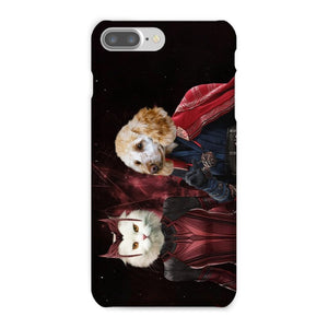 Thor & Wanda: Custom Pet Phone Case - Paw & Glory - Dog Portraits - Pet Portraits