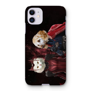 Thor & Wanda: Custom Pet Phone Case - Paw & Glory - Dog Portraits - Pet Portraits