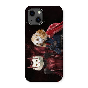 Thor & Wanda: Custom Pet Phone Case - Paw & Glory - Dog Portraits - Pet Portraits