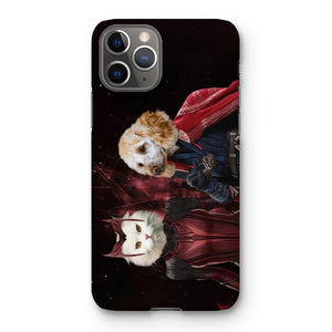 Thor & Wanda: Custom Pet Phone Case - Paw & Glory - Dog Portraits - Pet Portraits