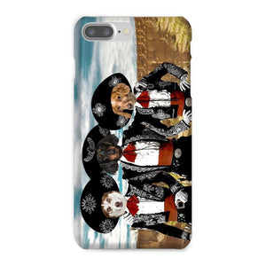 Three Amigos: Custom Pet Phone Case - Paw & Glory - Dog Portraits - Pet Portraits