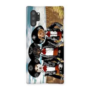 Three Amigos: Custom Pet Phone Case - Paw & Glory - Dog Portraits - Pet Portraits