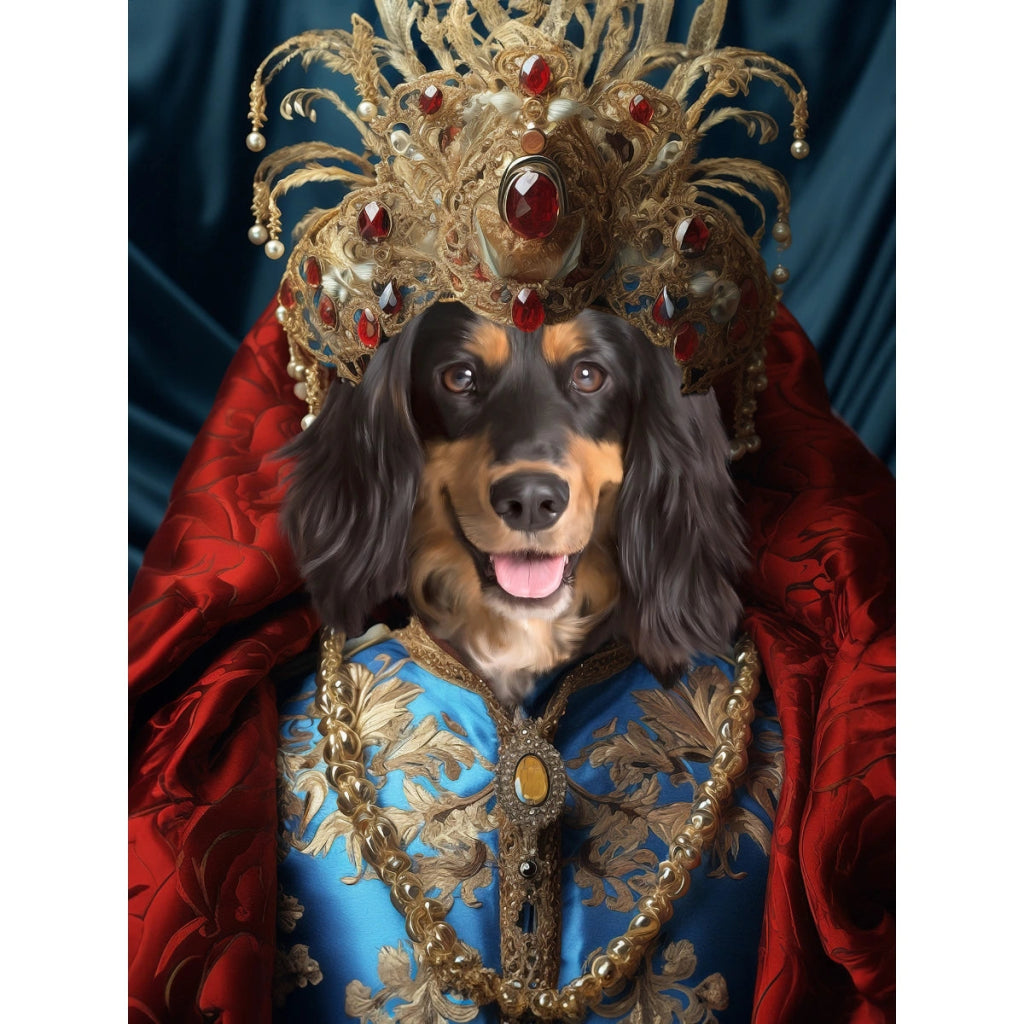 Tibetan Lord: Custom Digital Download Pet Portrait - Paw & Glory - Dog Portraits - Pet Portraits