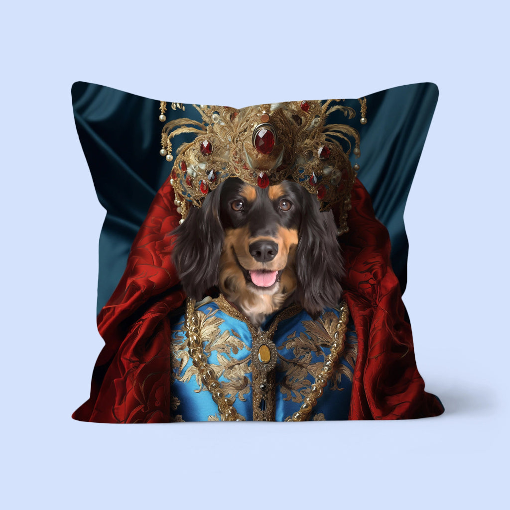 Tibetan Lord: Custom Pet Pillow - Paw & Glory - Dog Portraits - Pet Portraits