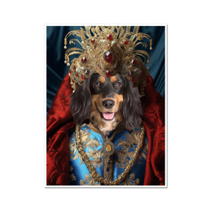 Tibetan Lord: Custom Pet Poster - Paw & Glory - Dog Portraits - Pet Portraits