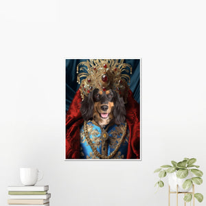 Tibetan Lord: Custom Pet Poster - Paw & Glory - Dog Portraits - Pet Portraits