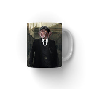 Tommy (Peaky Blinders Inspired): Custom Pet Coffee Mug - Paw & Glory - Dog Portraits - Pet Portraits