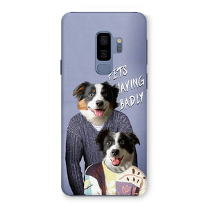 Tony & Deborah (Men Behaving Badly Inspired): Custom Pet Phone Case - Paw & Glory - Dog Portraits - Pet Portraits