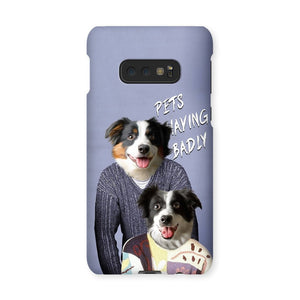 Tony & Deborah (Men Behaving Badly Inspired): Custom Pet Phone Case - Paw & Glory - Dog Portraits - Pet Portraits