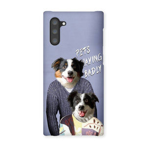 Tony & Deborah (Men Behaving Badly Inspired): Custom Pet Phone Case - Paw & Glory - Dog Portraits - Pet Portraits