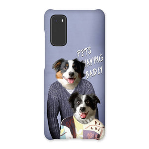 Tony & Deborah (Men Behaving Badly Inspired): Custom Pet Phone Case - Paw & Glory - Dog Portraits - Pet Portraits