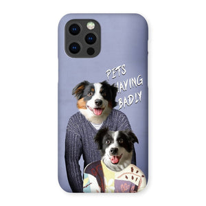 Tony & Deborah (Men Behaving Badly Inspired): Custom Pet Phone Case - Paw & Glory - Dog Portraits - Pet Portraits