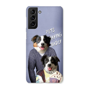 Tony & Deborah (Men Behaving Badly Inspired): Custom Pet Phone Case - Paw & Glory - Dog Portraits - Pet Portraits