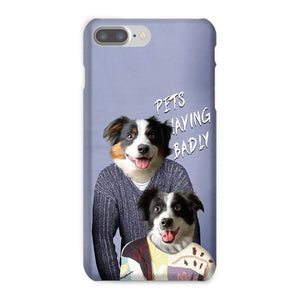 Tony & Deborah (Men Behaving Badly Inspired): Custom Pet Phone Case - Paw & Glory - Dog Portraits - Pet Portraits