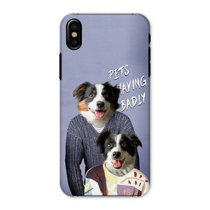 Tony & Deborah (Men Behaving Badly Inspired): Custom Pet Phone Case - Paw & Glory - Dog Portraits - Pet Portraits