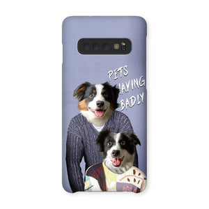 Tony & Deborah (Men Behaving Badly Inspired): Custom Pet Phone Case - Paw & Glory - Dog Portraits - Pet Portraits