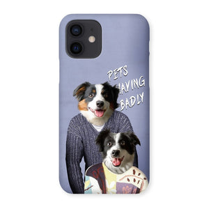 Tony & Deborah (Men Behaving Badly Inspired): Custom Pet Phone Case - Paw & Glory - Dog Portraits - Pet Portraits