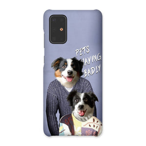 Tony & Deborah (Men Behaving Badly Inspired): Custom Pet Phone Case - Paw & Glory - Dog Portraits - Pet Portraits