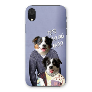 Tony & Deborah (Men Behaving Badly Inspired): Custom Pet Phone Case - Paw & Glory - Dog Portraits - Pet Portraits